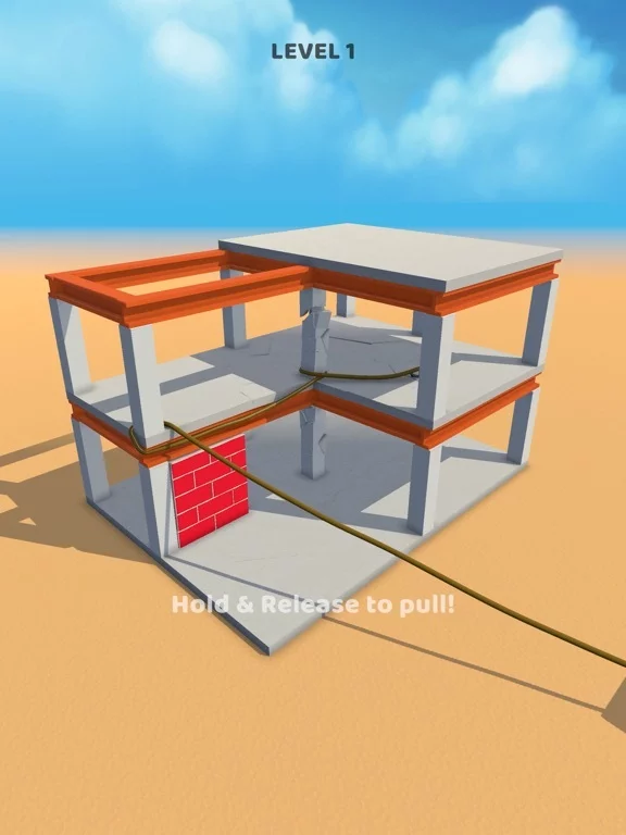 Изображение игры: Rope and Demolish