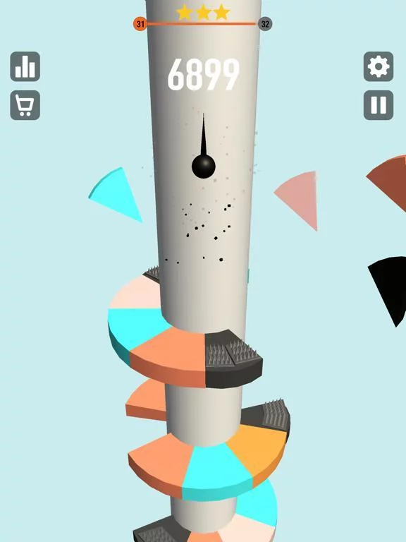 Изображение игры: Helix Jumper Crush twist Games