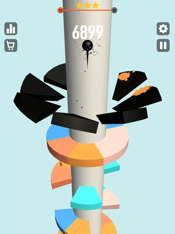 Изображение игры: Helix Jumper Crush twist Games