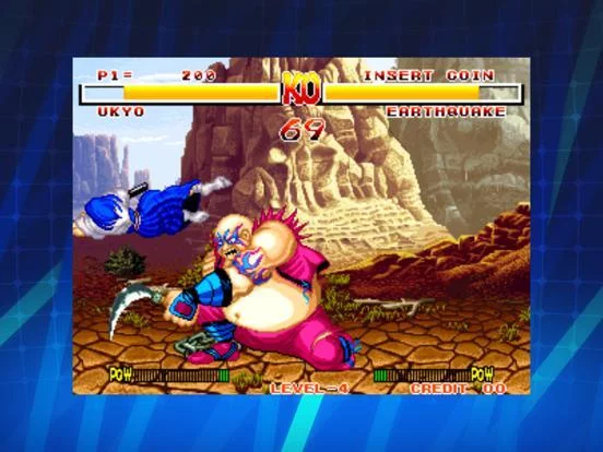 Изображение игры: SAMURAI SHODOWN ACA NEOGEO