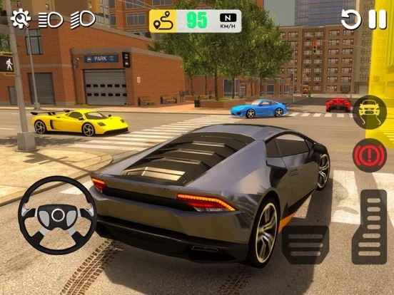 Изображение игры: Driving Simulator: Car Games