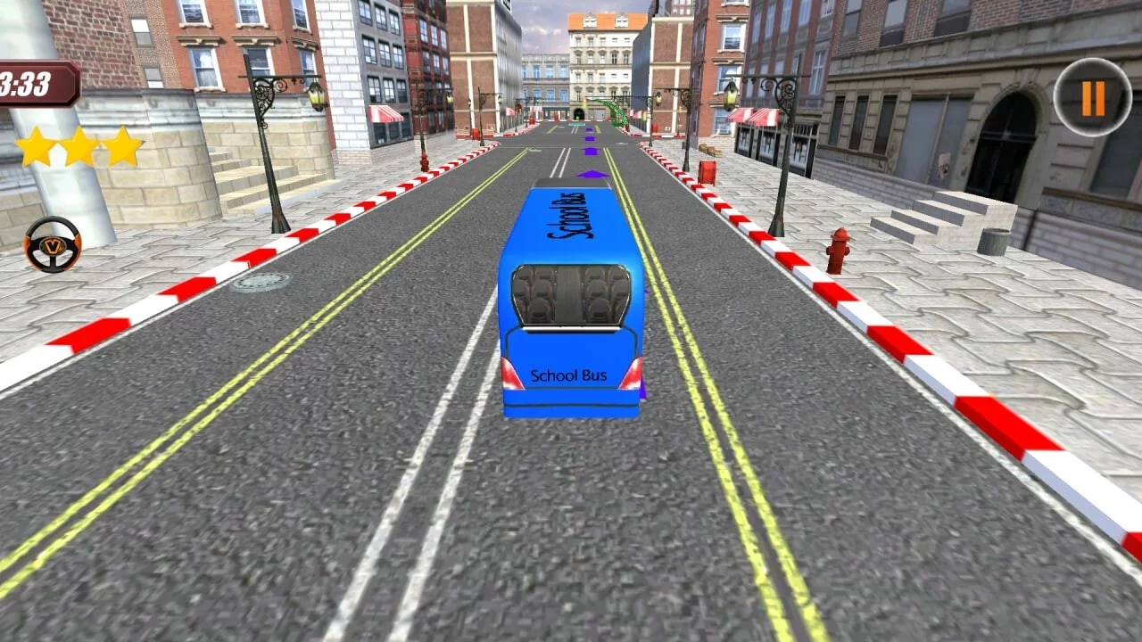 Изображение игры: School Bus Driver Simulator