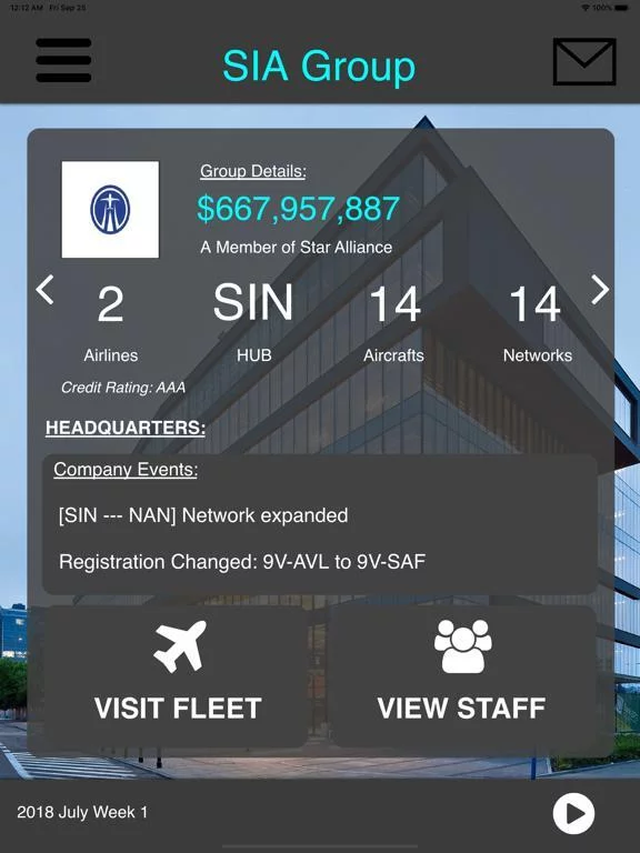 Изображение игры: Aviation Management