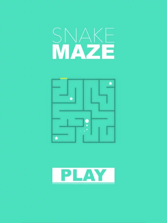 Изображение игры: Snake Maze.
