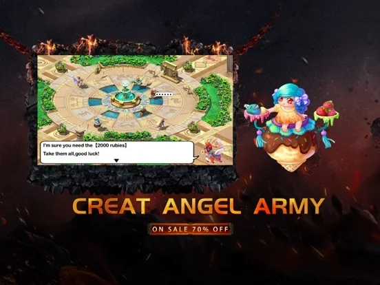 Изображение игры: Angel Town 6- Dungeon RPG