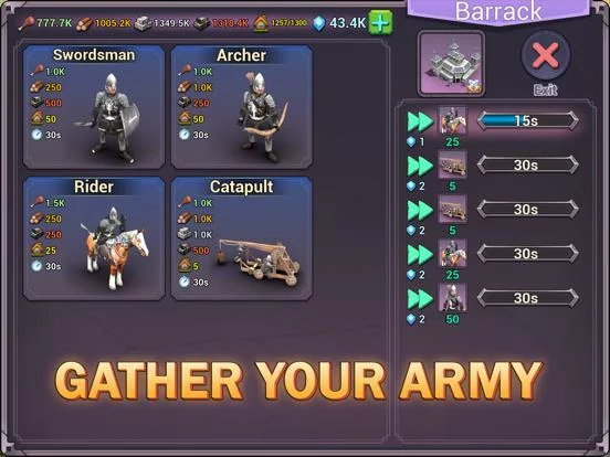 Изображение игры: Shadows of Empires: PvP RTS