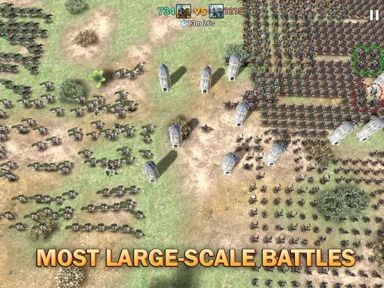 Изображение игры: Shadows of Empires: PvP RTS