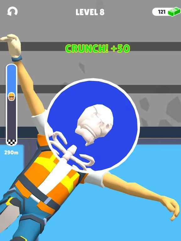 Изображение игры: Ragdoll Fall: Break the Bones!