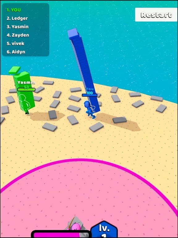 Изображение игры: Outdo.io