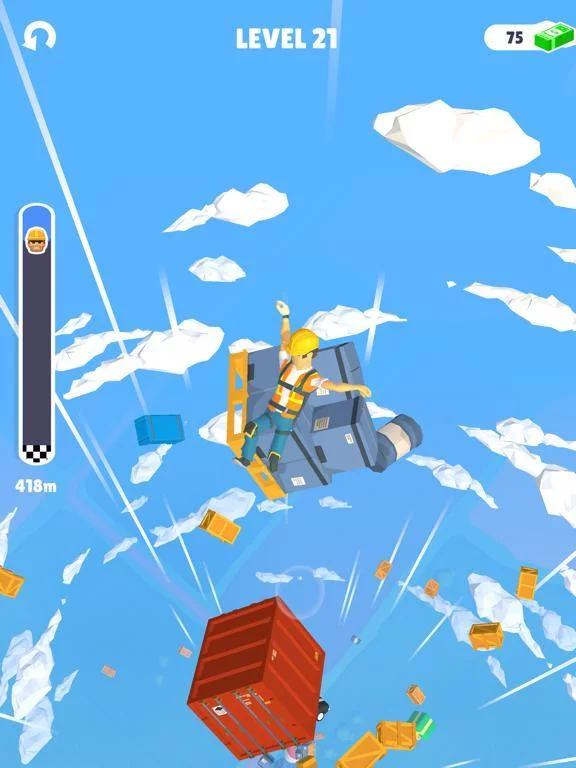 Изображение игры: Ragdoll Fall: Break the Bones!