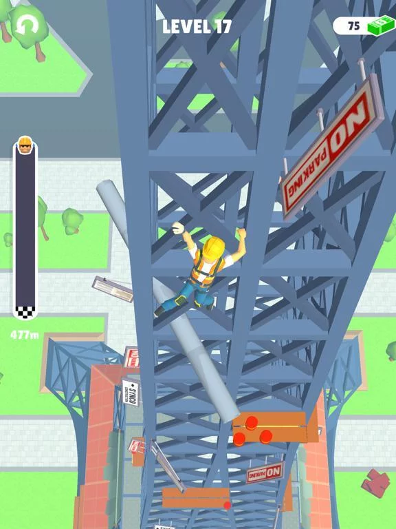 Изображение игры: Ragdoll Fall: Break the Bones!