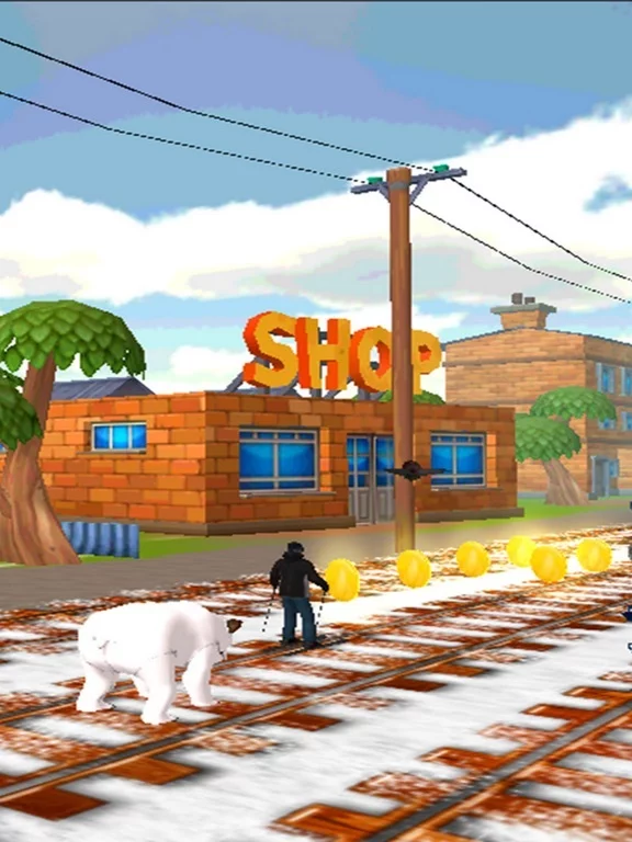 Изображение игры: Subway Skating Surfers 3D