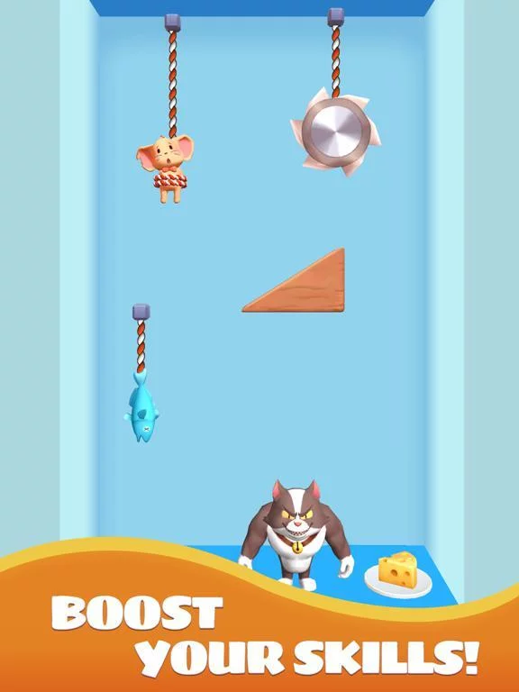 Изображение игры: Get Cheese - Cut Rope