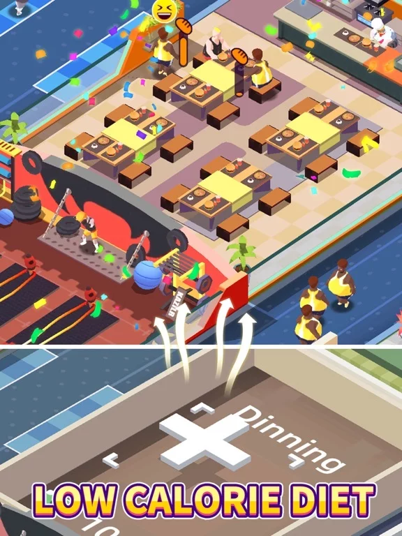 Изображение игры: Fitness Club Tycoon-Idle Game