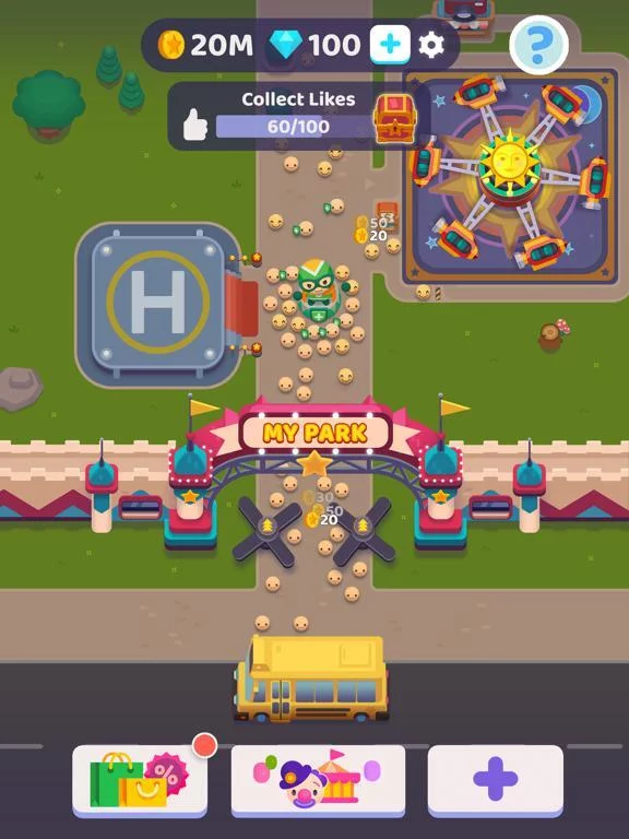 Изображение игры: Overcrowded: Tycoon