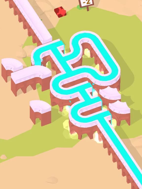 Изображение игры: Water Connect Flow