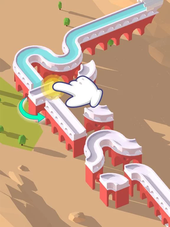 Изображение игры: Water Connect Flow