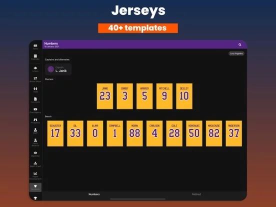 Изображение игры: Basketball Legacy Manager 22