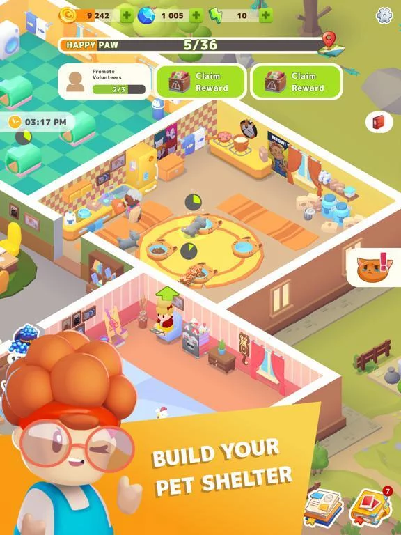 Изображение игры: Idle Pet Shelter