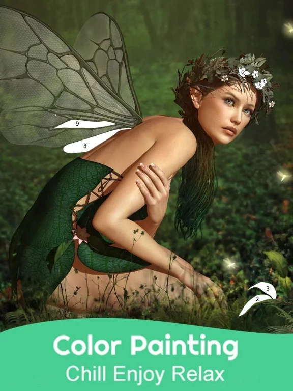 Изображение игры: Color Painting-Color By Number
