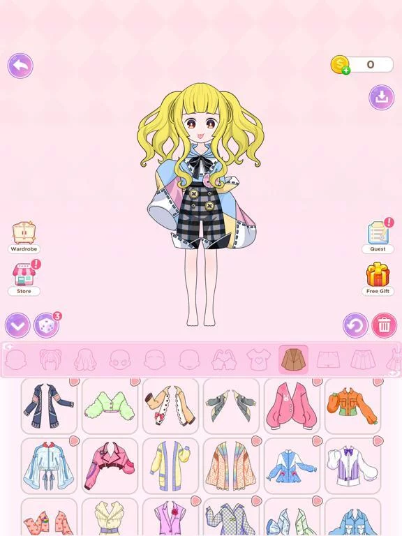 Изображение игры: Doll Dress Up 3: Sweet Girl
