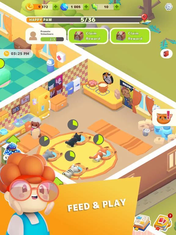 Изображение игры: Idle Pet Shelter