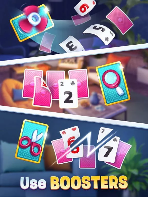 Изображение игры: Solitaire Manor: home design