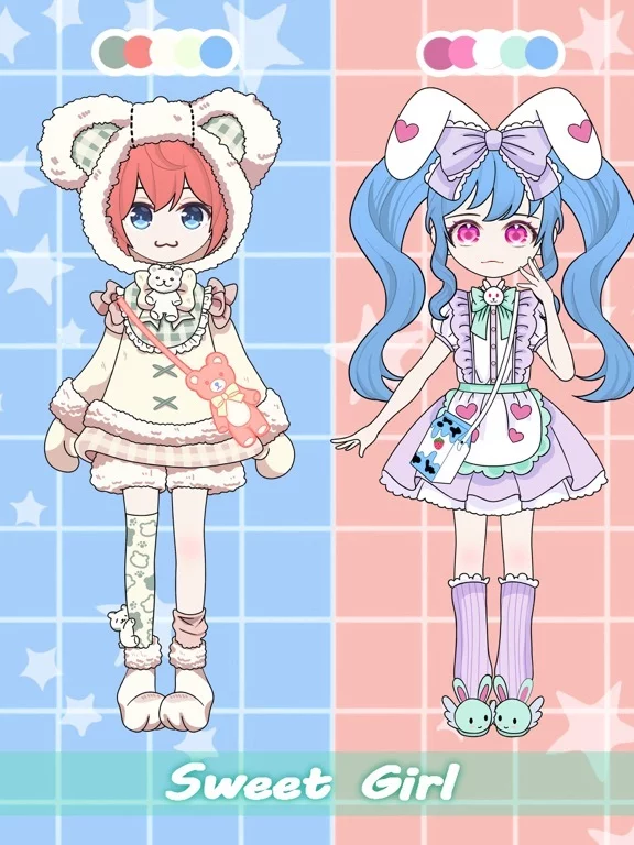 Изображение игры: Doll Dress Up 3: Sweet Girl