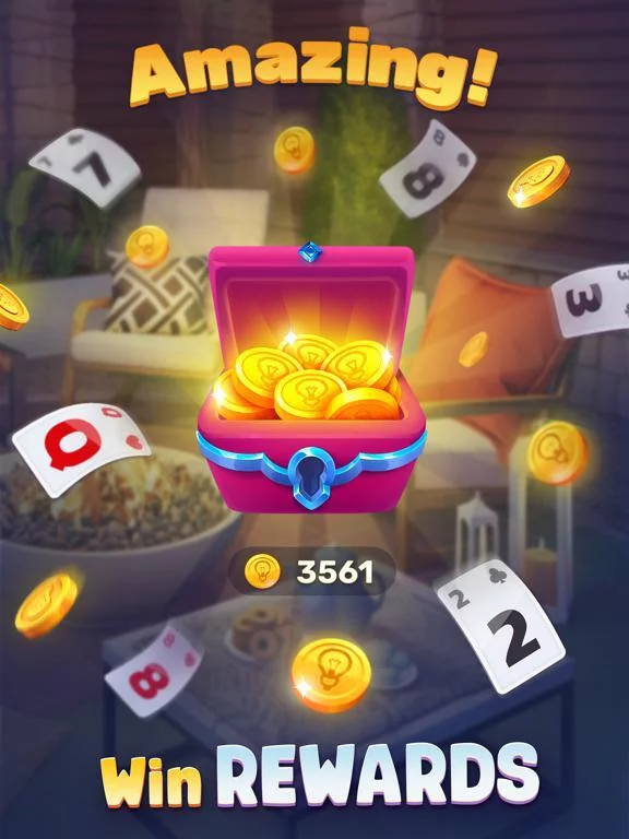 Изображение игры: Solitaire Manor: home design