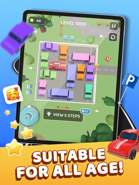 Изображение игры: Parking Jam: Unblock Car