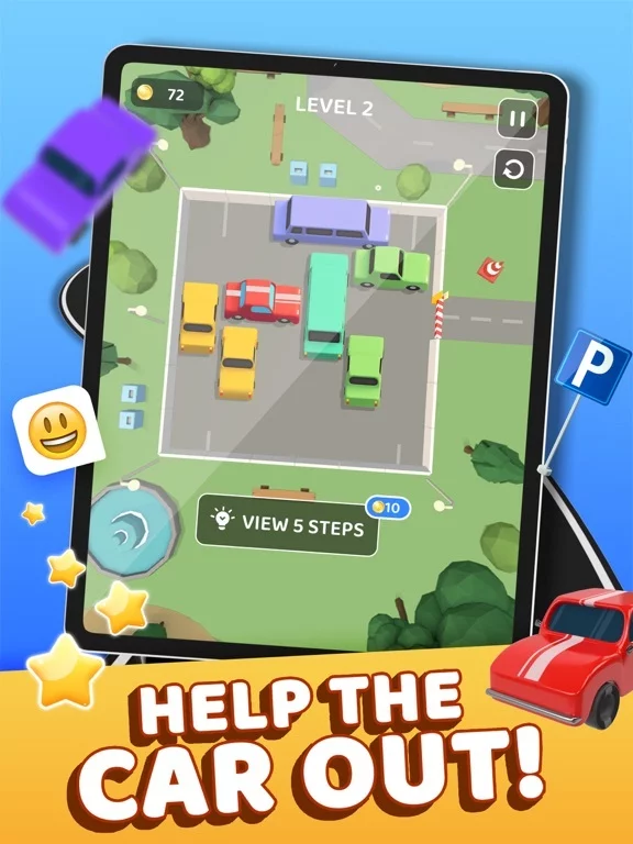 Изображение игры: Parking Jam: Unblock Car