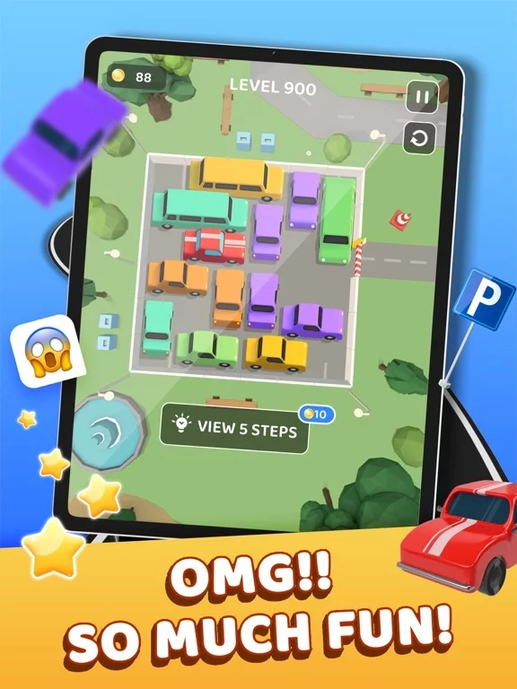 Изображение игры: Parking Jam: Unblock Car