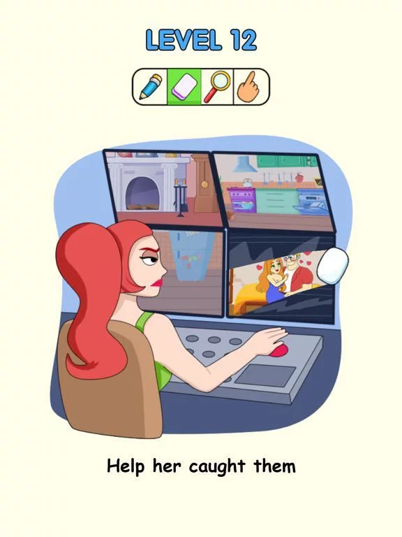 Изображение игры: Naughty Puzzle: Brain Out Test