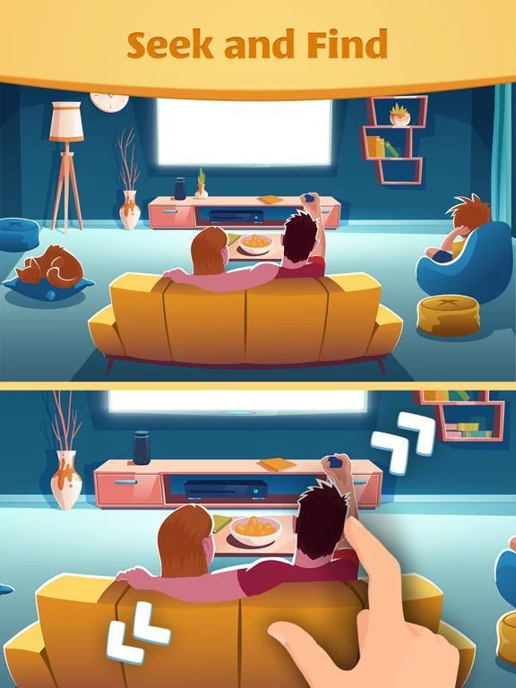 Изображение игры: Spot The Hidden Differences