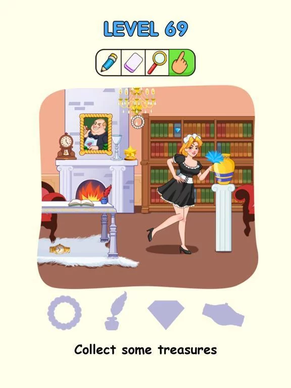 Изображение игры: Naughty Puzzle: Brain Out Test