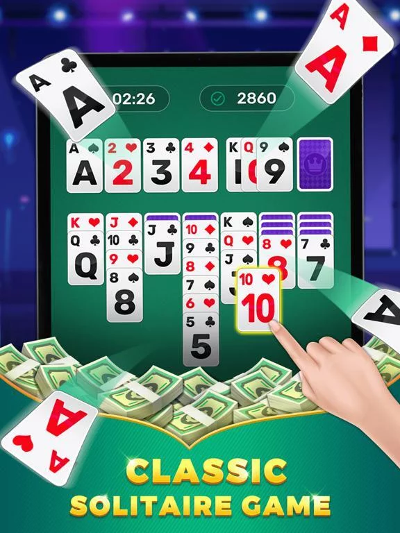 Изображение игры: Solitaire King-Win Cash