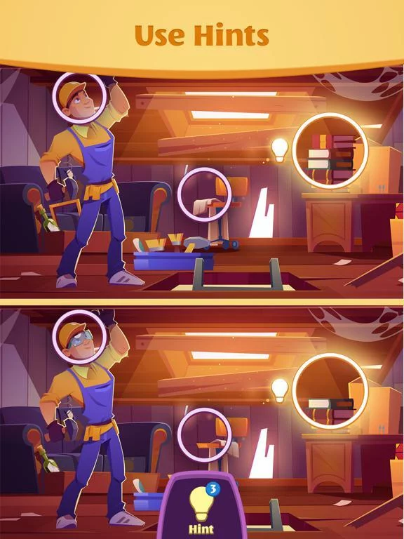 Изображение игры: Spot The Hidden Differences