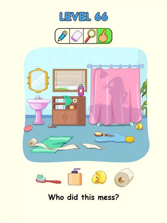 Изображение игры: Naughty Puzzle: Brain Out Test