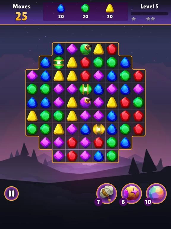 Изображение игры: Jewel Quest - Magic Match3