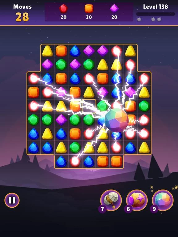 Изображение игры: Jewel Quest - Magic Match3