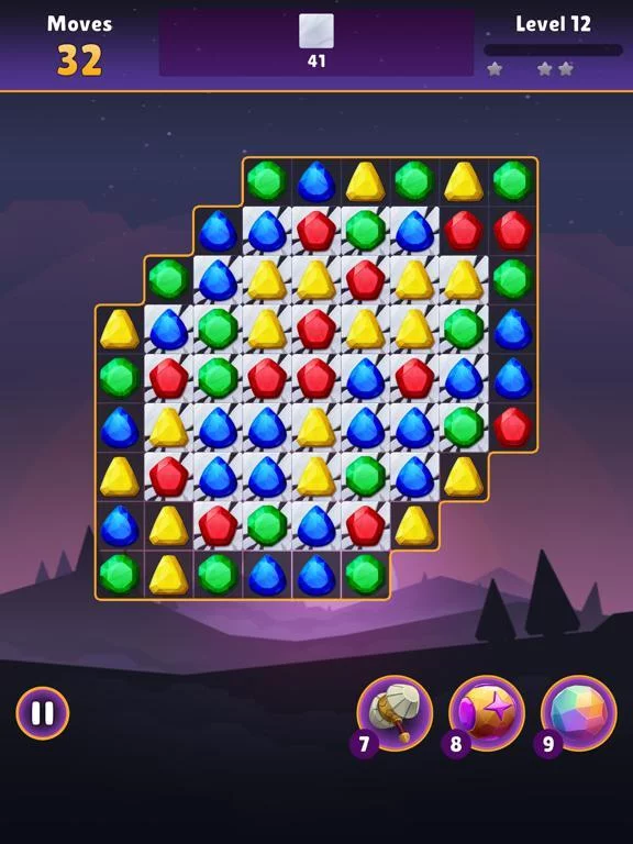 Изображение игры: Jewel Quest - Magic Match3