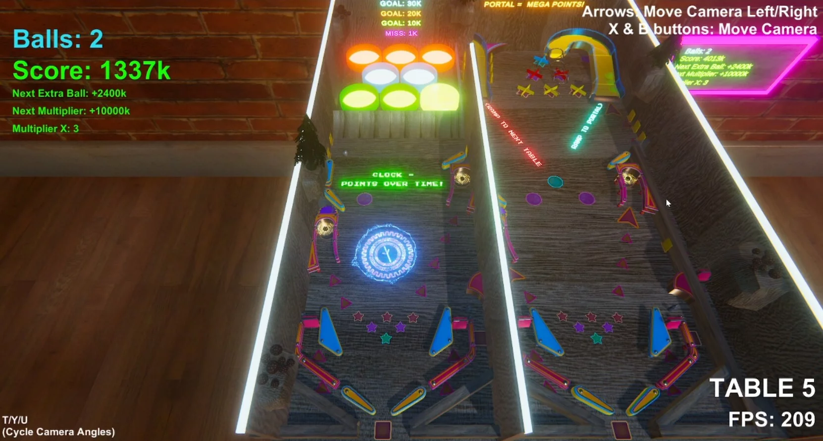 Изображение игры: Pinballer (3D Pinball)