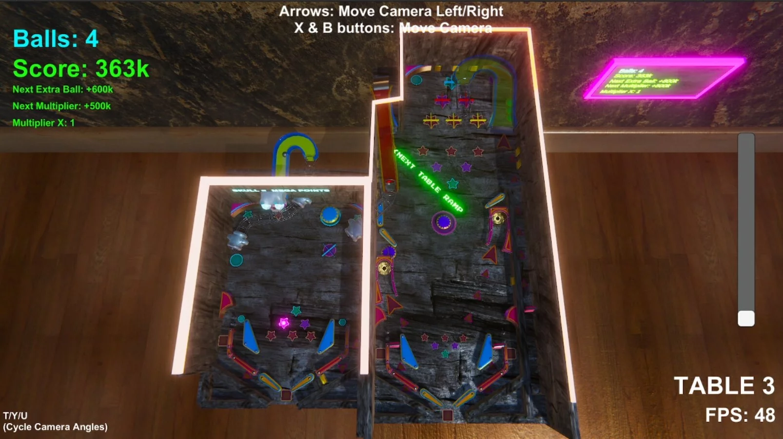 Изображение игры: Pinballer (3D Pinball)