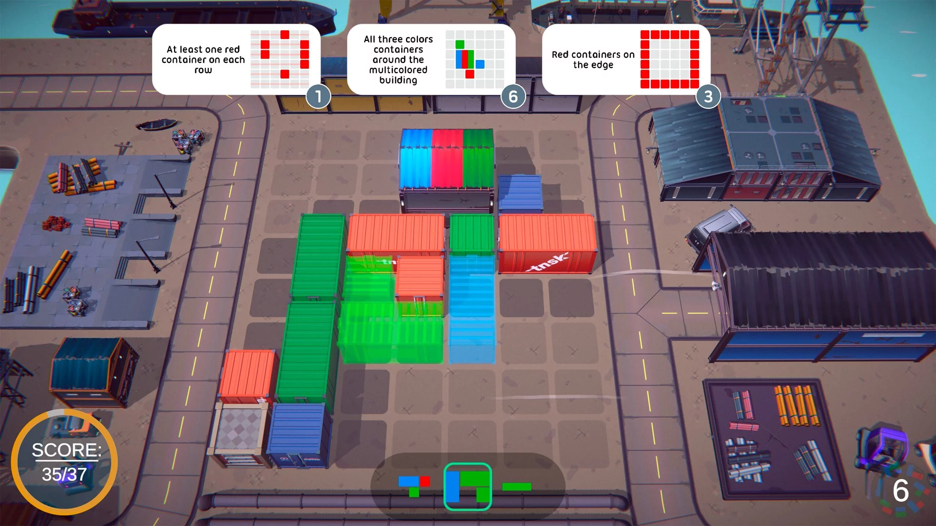 Изображение игры: Satama Puzzle