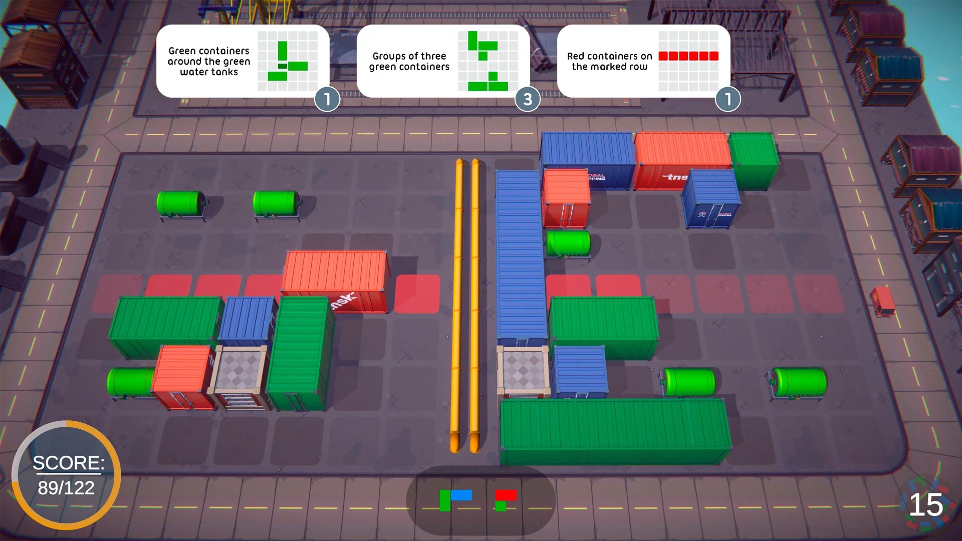 Изображение игры: Satama Puzzle