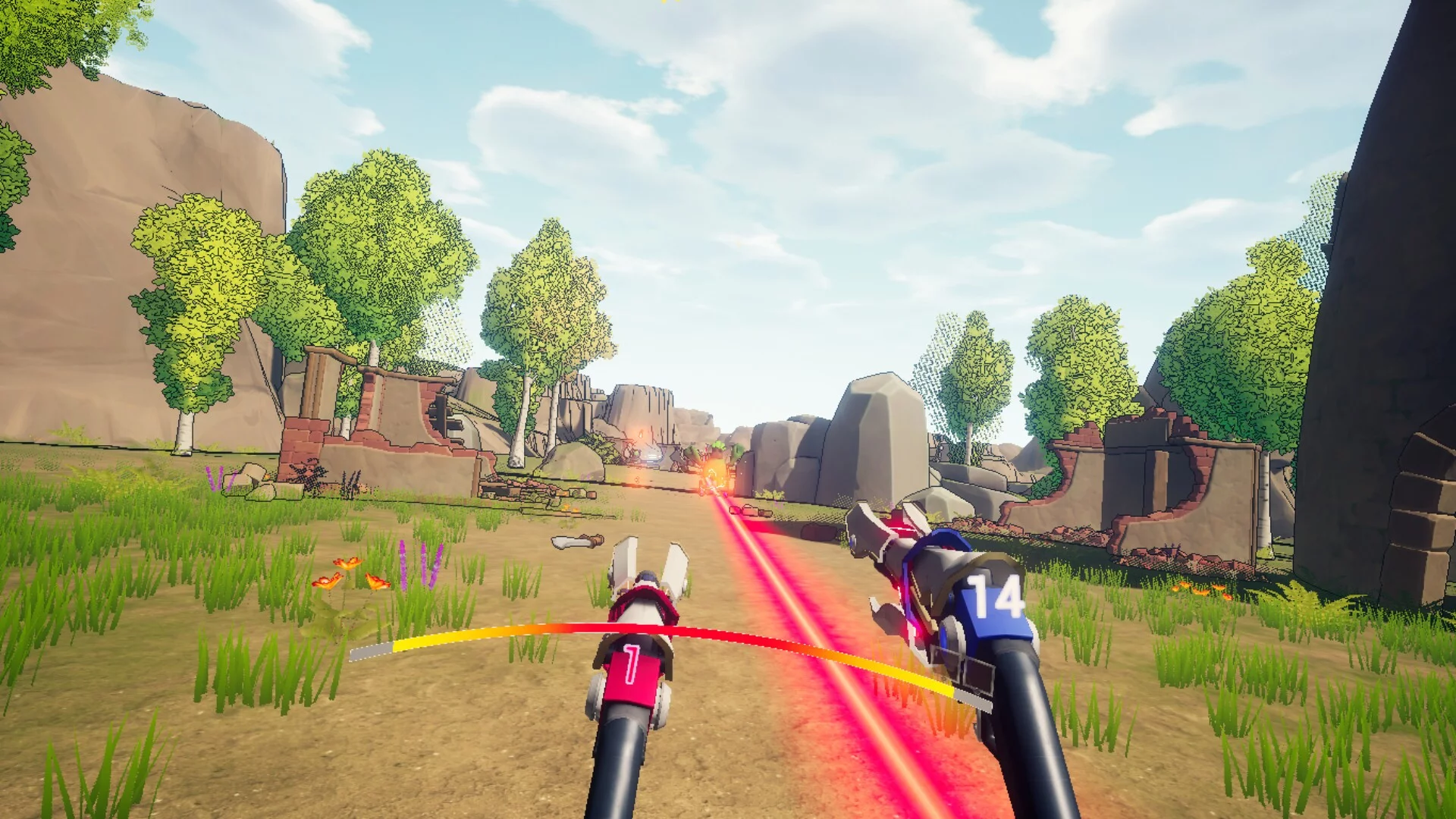 Изображение игры: Peace Maker VR