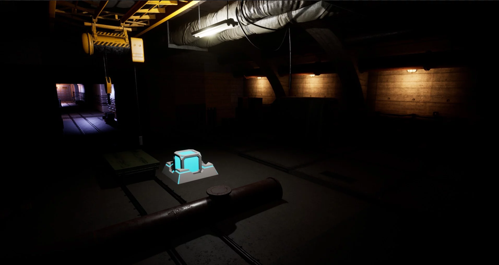 Изображение игры: Escape Dark Tunnels