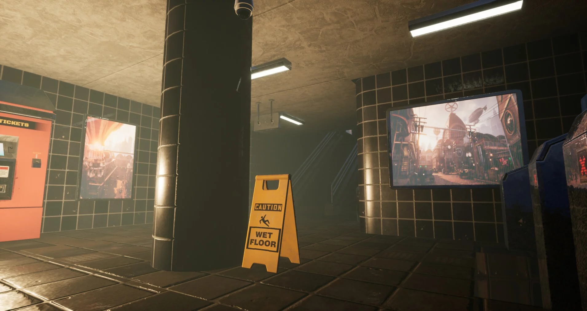 Изображение игры: Escape Dark Tunnels