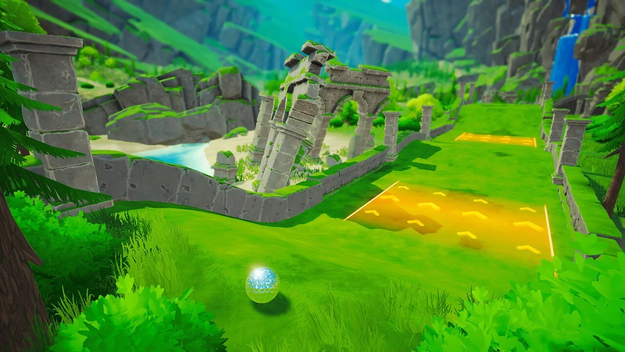 Изображение игры: Minigolf Adventure