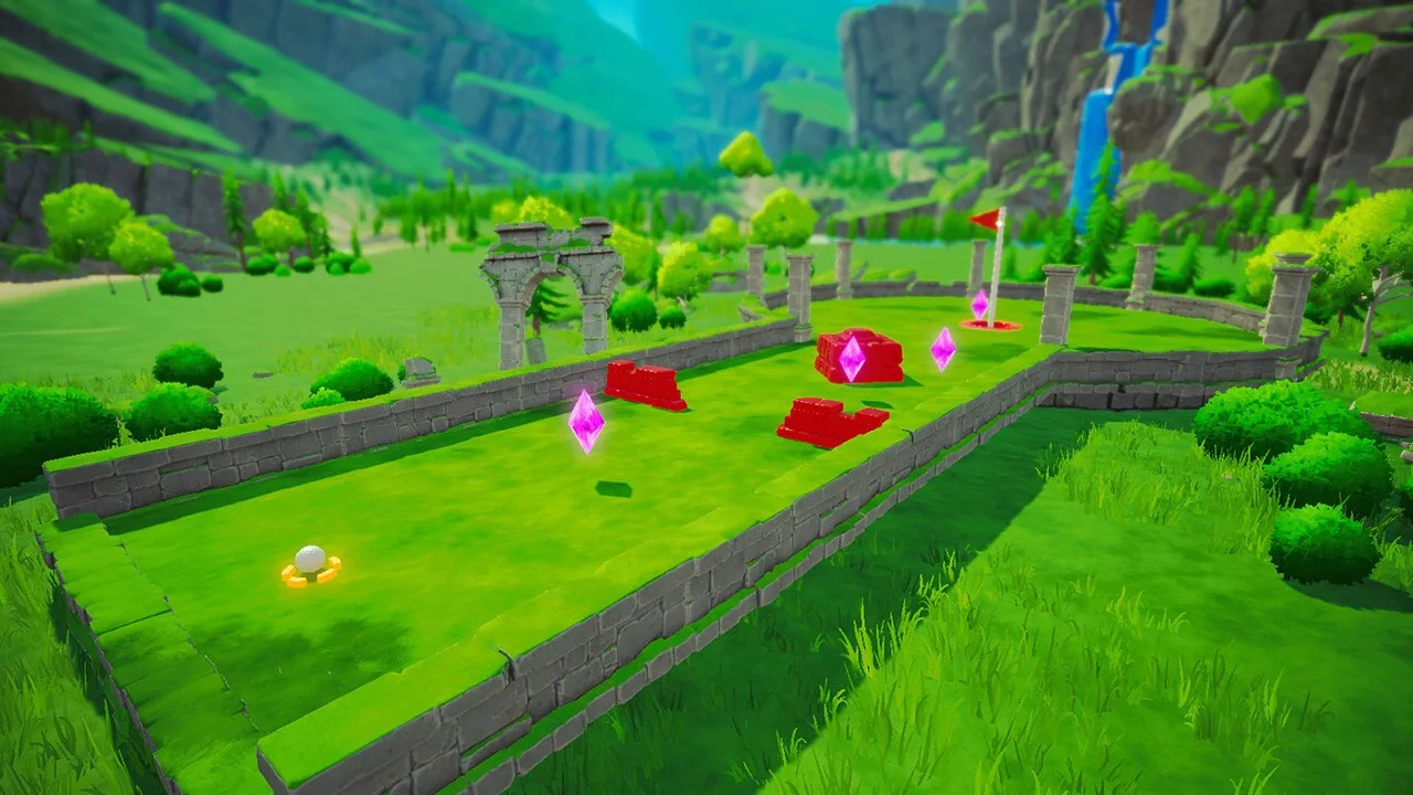 Изображение игры: Minigolf Adventure